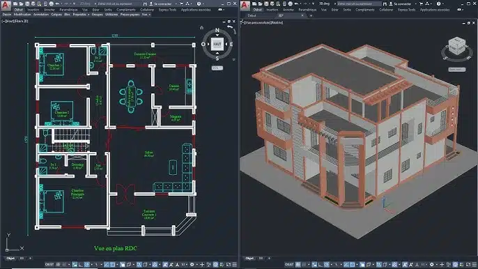 Ejemplo Proyecto autocad 2D y 3D