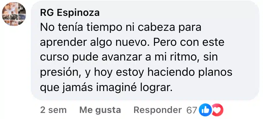 Testimonio Rg Espinoza autocad