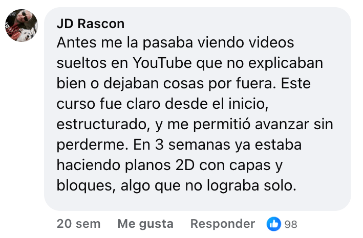 Testimonio jd rascon autocad